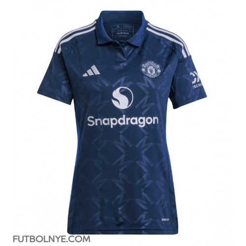 Camiseta Manchester United Visitante Equipación para mujer 2024-25 manga corta